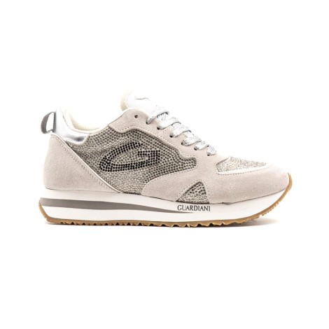 Sneakers Donna Silver ALBERTO GUARDIANI Pelle