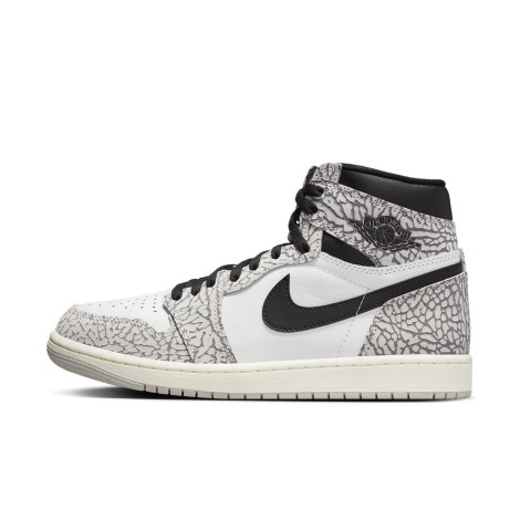 Jordan 1 Retro High OG White Cement