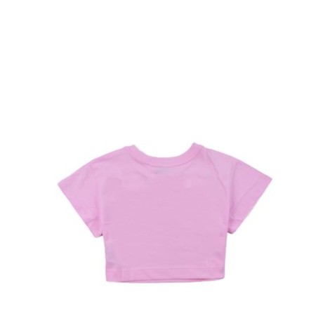 T-SHIRT CROP CON RICAMO EYESTAR