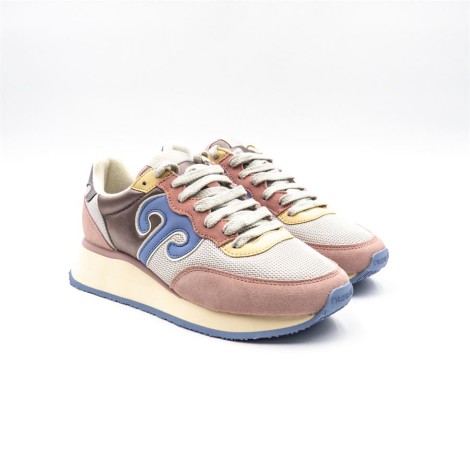 Sneakers Donna PESCA+FUXIA+LILLA WUSHU RUYI Pelle