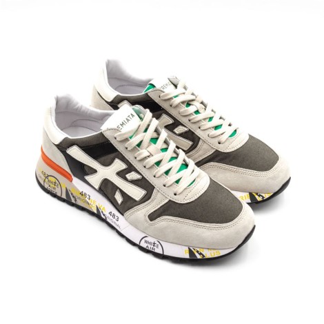 Sneakers Uomo OLIVA+GREY PREMIATA   Pelle