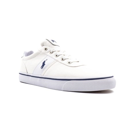 Sneakers Uomo White navy RALPH LAUREN Pelle