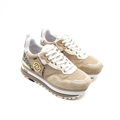 Sneakers Donna Beige LIU JO Pelle