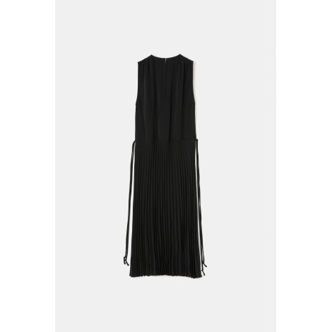 Proenza Schouler Pleatable Crepe Drawstring Dress