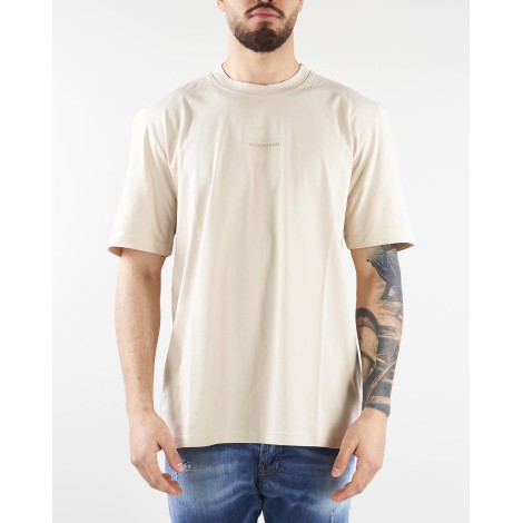 YES LONDON T-shirt con mini logo sul davanti Yes London