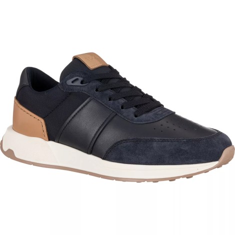 TOD'S SNEAKERS IN PELLE E TESSUTO TECNICO BLU XXM63K0GT80QHGGD24