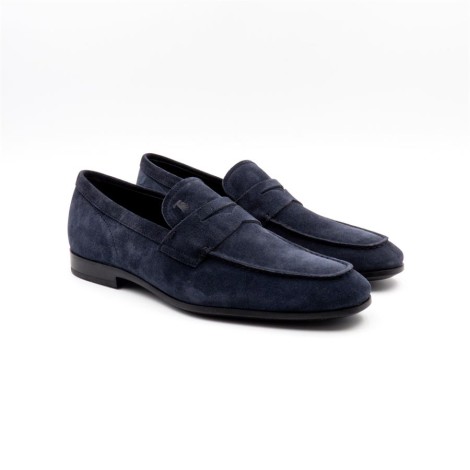 Mocassino Uomo Blu TOD'S Pelle