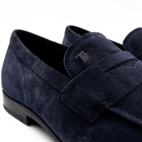 Mocassino Uomo Blu TOD'S Pelle