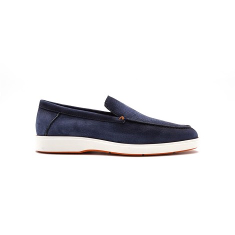 Mocassino Uomo Blue SANTONI Pelle