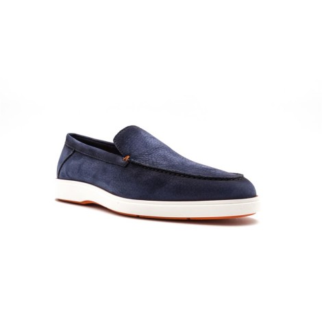 Mocassino Uomo Blue SANTONI Pelle