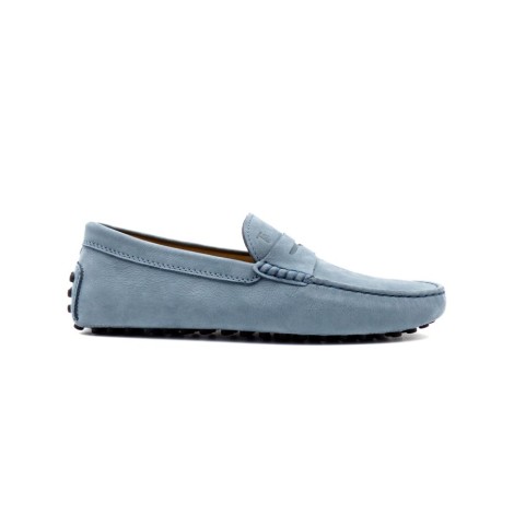 Mocassino Uomo Azzurro TOD'S Pelle