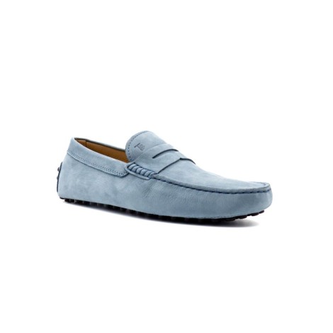 Mocassino Uomo Azzurro TOD'S Pelle