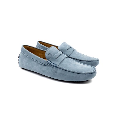 Mocassino Uomo Azzurro TOD'S Pelle