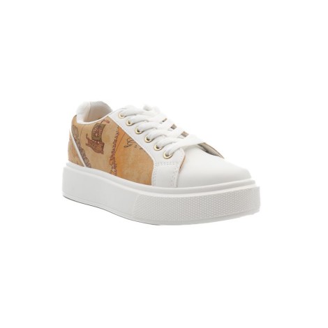 Sneakers Donna Bianco ALVIERO MARTINI Pelle