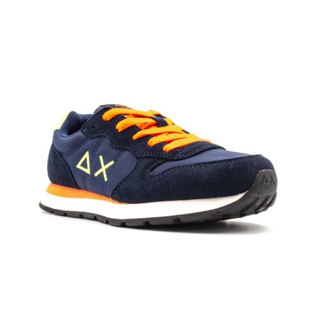 Sneakers Bambino Navy blue SUN68 Pelle