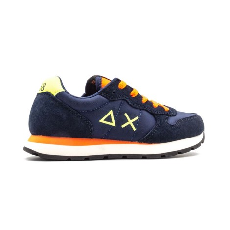 Sneakers Bambino Navy blue SUN68 Pelle