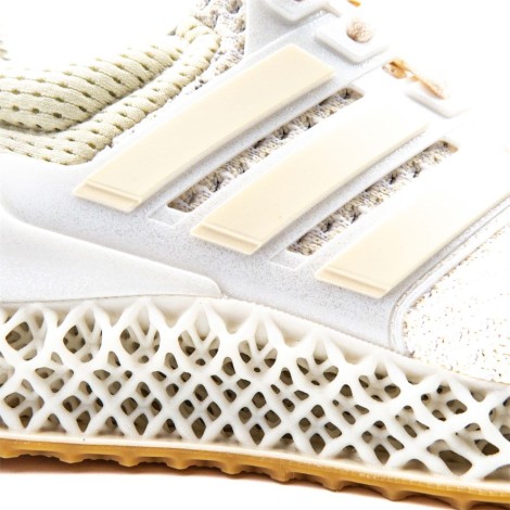 Sneakers Unisex White/gold ADIDAS Pelle