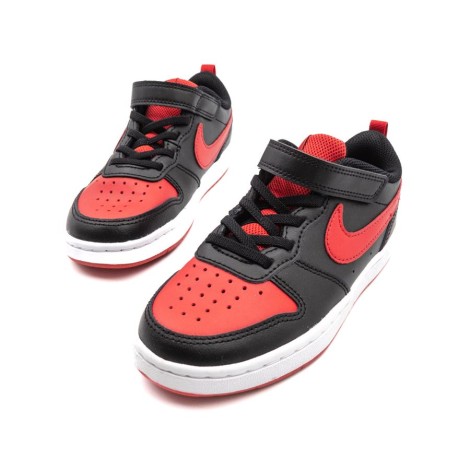 Sneakers Bambino BLACK UNIVERSITY NIKE Pelle