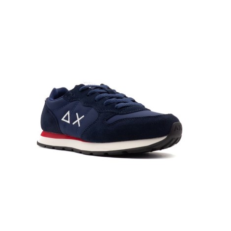 Sneakers Bambino Navy blue SUN68 Pelle