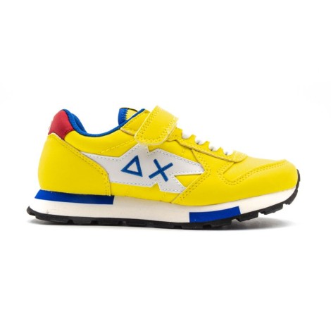 Sneakers Bambino Giallo SUN68 Pelle