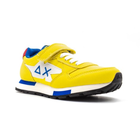 Sneakers Bambino Giallo SUN68 Pelle