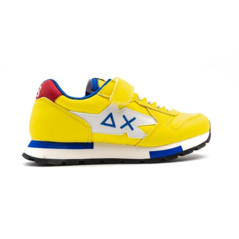 Sneakers Bambino Giallo SUN68 Pelle