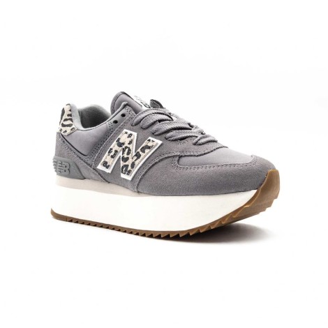 Sneakers Donna SHADOW GREY NEW BALANCE Pelle