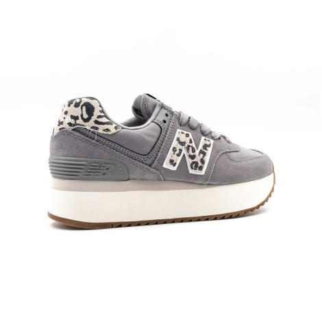 Sneakers Donna SHADOW GREY NEW BALANCE Pelle