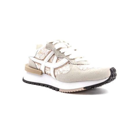 Sneakers Donna WHITE/PINKSALT ASH Pelle