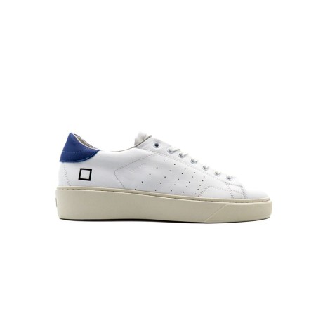 Sneakers Uomo White/blue D.A.T.E.  Pelle