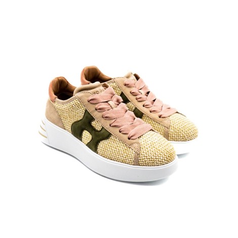 Sneakers Donna CORDA+VERDE+MARRONE HOGAN     Pelle