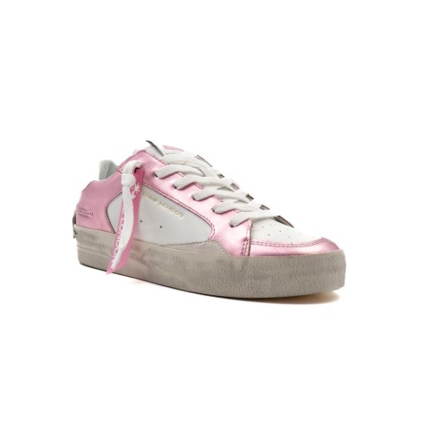 Sneakers Donna Bianco CRIME LONDON Pelle