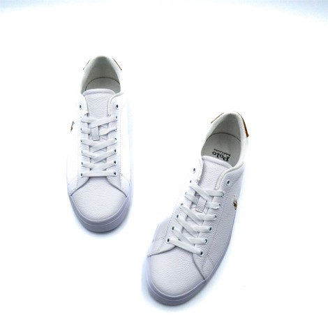 Sneakers Uomo White multi RALPH LAUREN Pelle