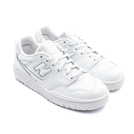 Sneakers Bambino White NEW BALANCE Tessuto