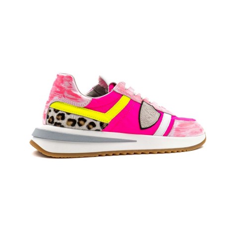 Sneakers Donna NUAGE FUCSIA PHILIPPE MODEL Pelle