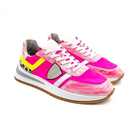 Sneakers Donna NUAGE FUCSIA PHILIPPE MODEL Pelle