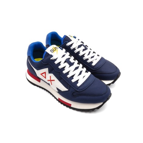 Sneakers Uomo Navy blue SUN68 Pelle