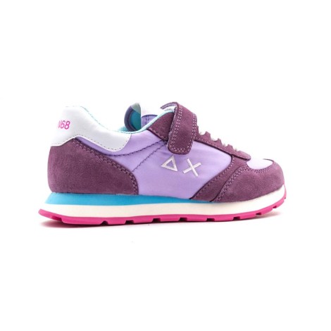 Sneakers Bambino Lilla SUN68 Pelle