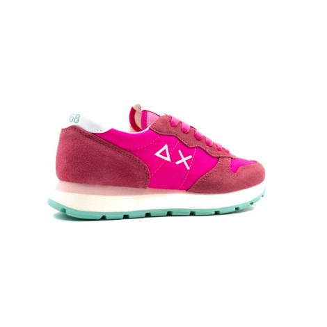 Sneakers Donna Fuxia SUN68 Pelle