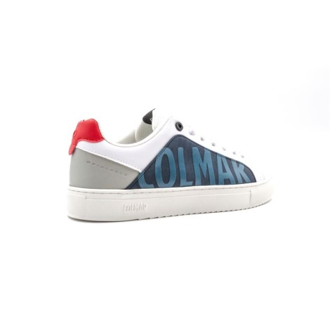 Sneakers Uomo NAVY-WHITE-RED COLMAR Pelle