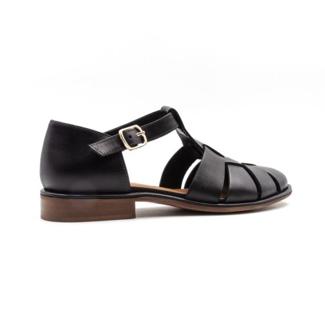 Scarpa Donna Nero TRE EMME Pelle