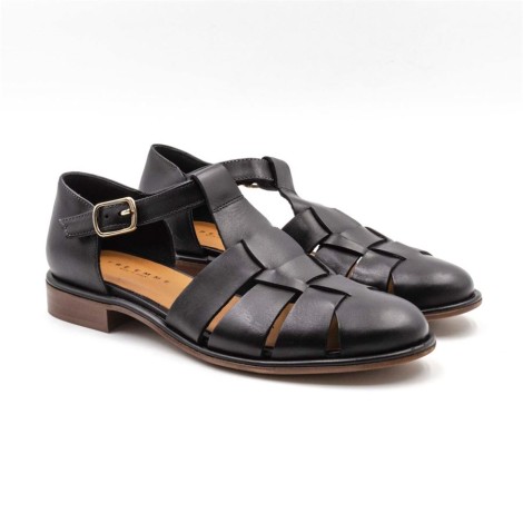 Scarpa Donna Nero TRE EMME Pelle