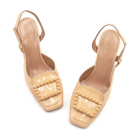 Scarpa Donna Nude TRE EMME Pelle