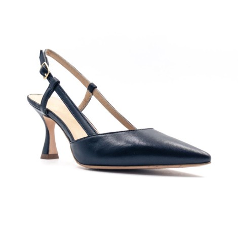 Scarpa Donna Blu TRE EMME Pelle