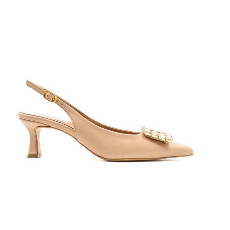 Scarpa Donna Nude TRE EMME Pelle