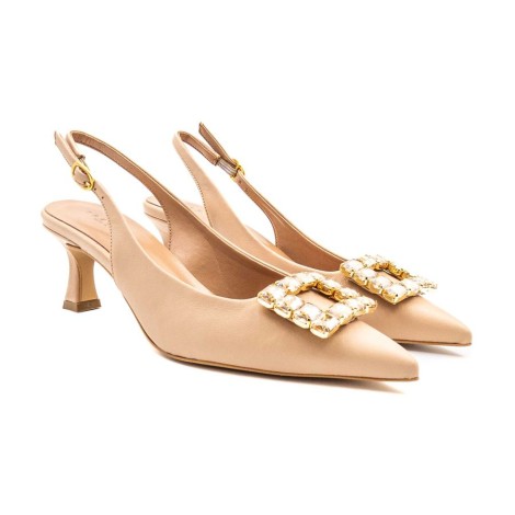 Scarpa Donna Nude TRE EMME Pelle