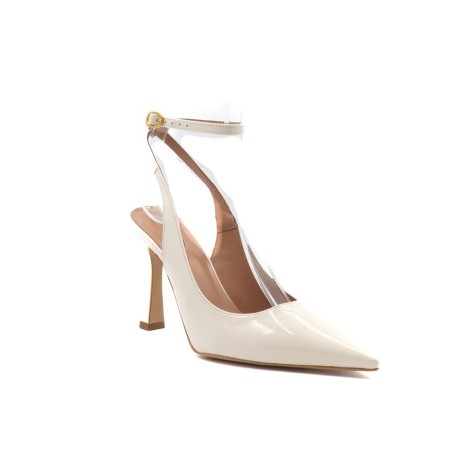 Scarpa Donna Latte TRE EMME Pelle