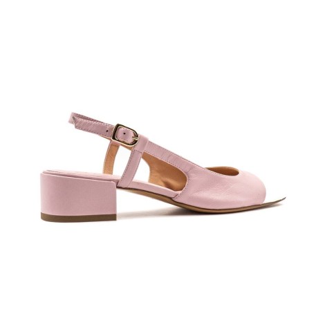 Scarpa Donna Rosa+bianco TRE EMME Pelle