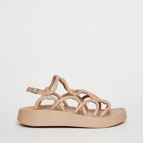 Sandalo Venus in pelle beige