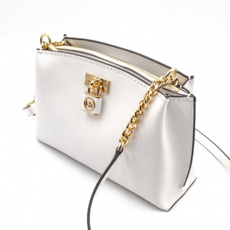 Borsa Donna Optic white MICHAEL KORS Pelle